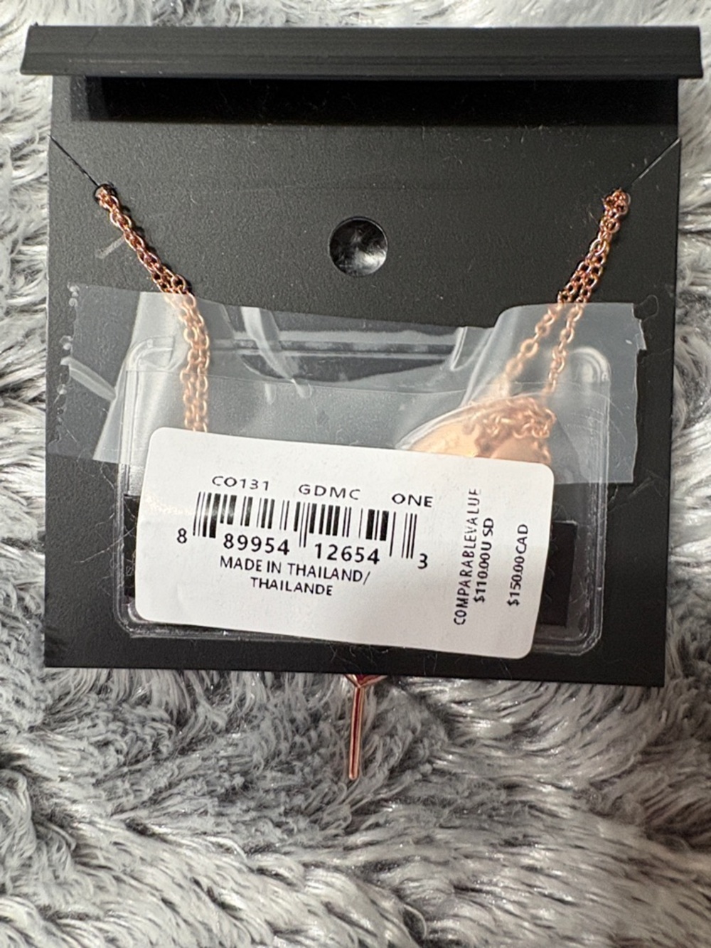 Coach Rose Gold Heart Necklace - Picture 6 of 8
